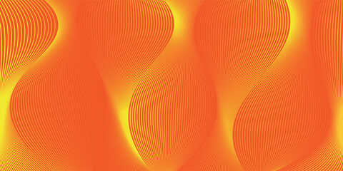 Wall Mural - Abstract orange background with diagonal lines. Dynamic shape composition.modern eps 10