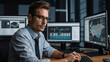 © Thiti - Businessman working in front of a computer screen-9