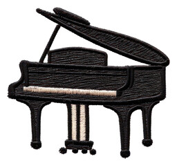 PNG  Piano keyboard white background harpsichord.