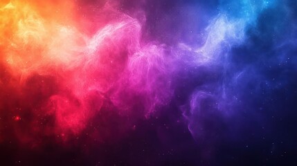 Wall Mural - a colorful cosmic background representing the depths of space, possibly with nebulas and stars,