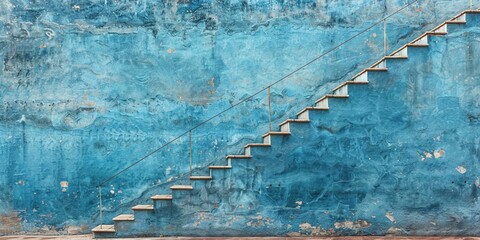 Wall Mural - blue background with drops