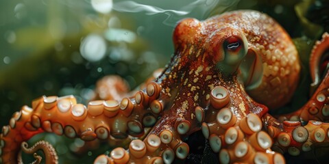 Canvas Print - Savory Octopus Delicacy