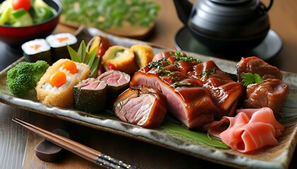 Wall Mural - Japanese food