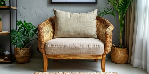 Canvas Print - armchair and a chair