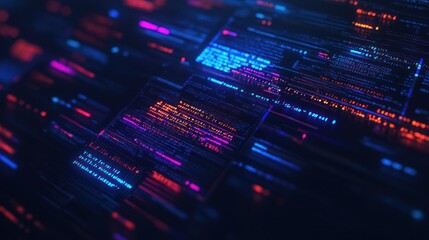 Abstract Code Background