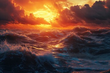 Waves in the sea and a hundred thousand sun, ai