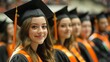 © tongpatong - A queue of graduates stands in their gowns and caps, ready for new beginnings.