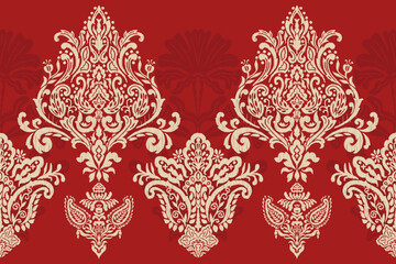 motifs ikat floral paisley embroidery floral. ikat ethnic saree sarong oriental pattern traditional.