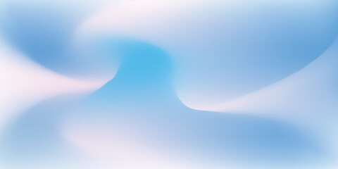 Abstract cirrus clouds. Light blue, pink color vector banner. Pastel gradient sky pattern. Blurred light fuzz colorful gradient background. Pastel smooth mesh shapes modern sky blue