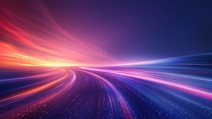 Wall Mural - abstract cosmic lights