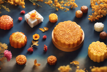 Mid-Autumn Festival, mooncakes.