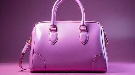 photo color purple elegance hand bag photo