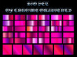 © local_doctor - Holographic pinkish gradients of bright chrome metallic colors for design and vector illustrations.