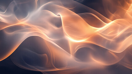 Wall Mural - Abstract Smoke Background