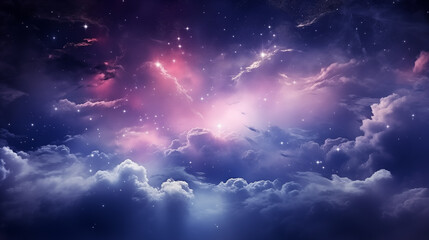 abstract cosmos background. space dark background with fragment of our galaxy