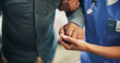 © Azee Jacobs/peopleimages.com - Person, nurse and holding hands with empathy for elderly care, support or understanding at retirement home. Closeup, medical employee or caregiver with touch for grief, rehabilitation or recovery