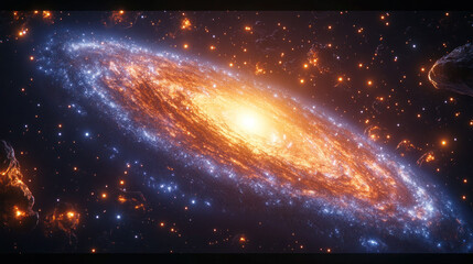 Wall Mural - the Andromeda galaxy,