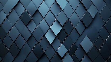 Sleek blue geometric abstract background with overlapping squares in a modern, minimalist design. Ideal for digital and graphic projects.