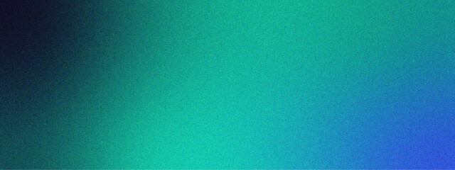 Poster - Abstract Fiery burnt dark teal foil gradient vector blurred shine. grainy grunge texture with heavy noise and gradient. Textured with rough grain, noise, and bright spots. Teal color gradient, ombre 