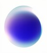 © MrMachyH - A soft, blurred orb in shades of blue and purple sits against a white background.