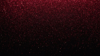 Glittering gradient red to black background noise