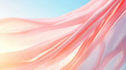 Wall Mural - Abstract Pink Fabric Texture Background