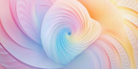 Wall Mural - Pastel swirl abstract background.