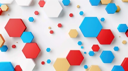 hexagon pattern illustration