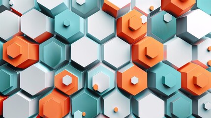 hexagon pattern illustration