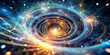 © Joesunt - Cosmic Whirlpool - Birth of a Star: A swirling vortex of celestial energy ignites the cosmos, birthing a radiant star in a breathtaking display of cosmic power.