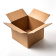 © SaddhaVisual - Cardboard box, isolated on white background