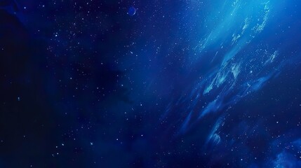 Sticker - Background_banner_Milky_way_night_sky_Space_background