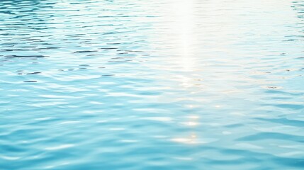 Canvas Print - Blue Water Ripples Texture Background