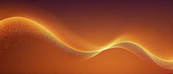 Wall Mural - Abstract Golden Wave Background