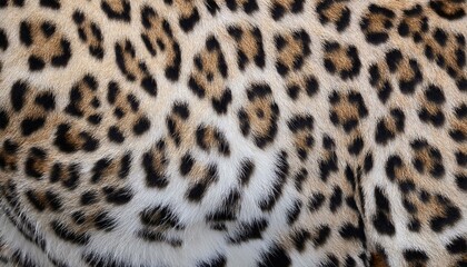 Leopard fur texture skin seamless pattern background