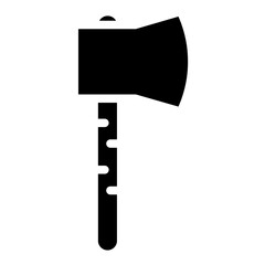 Sticker - Dig Hand Pickaxe Glyph Icon