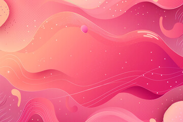 Wall Mural - Pink abstract background banner, Modern horizontal design suitable for online Ads, Posters, Banners, social media, covers, events and various design works


