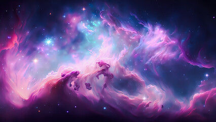 Wall Mural - ethereal fires