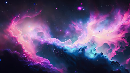 Wall Mural - cosmic heartbeat
