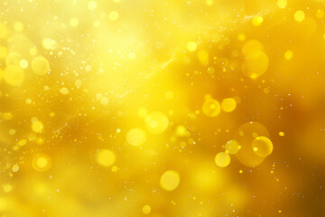 abstract background with yellow bokeh