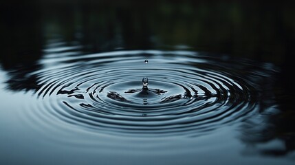 Water Droplet Ripples