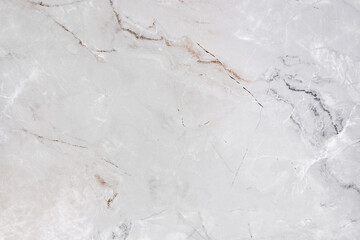 While marble surface table background backdrop with light gray veins empty