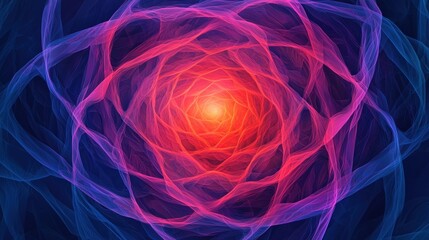 Fototapete - Abstract Spiral Energy.