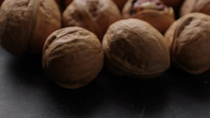 Wall Mural - Walnut nut food 