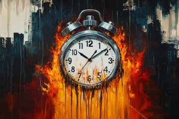 Poster - Flames of Urgency, Stopwatch