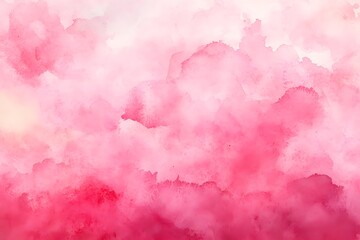 Sticker - pink watercolor background