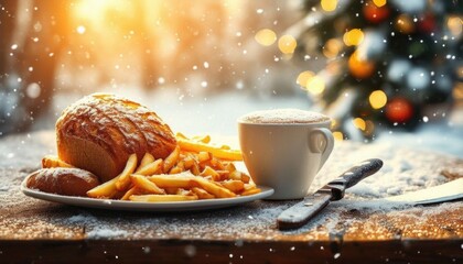 Food, breakfast, table, meal, healthy, nutrition, plate, drink, snack, cuisine, background, lunch, white, dinner, dish, delicious, glass, diet, gourmet, bread, tasty, holiday, restaurant, baked, fresh