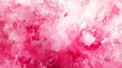 HD image capturing the intricate details of a watercolor background with a variety of vibrant pink colors, perfect for digital art.