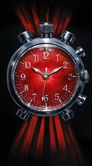 Sticker - Crimson Countdown, Stopwatch