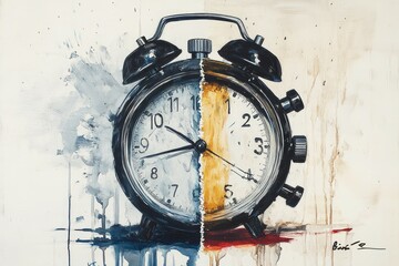 Canvas Print - Broken Continuum, Stopwatch